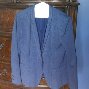 Blue blazer jacket